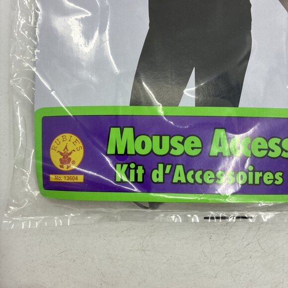 Rubies Kids One Size Mouse Accessories Ears Tail Bow Tie Costume Set - Picture 4 of 7